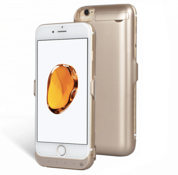 Чехол батарея для iPhone 7 5500mAh - 4.7 Gold