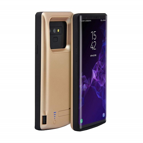 Чехол аккумулятор для Samsung Galaxy Note 9 5000 mah Prostrum Gold