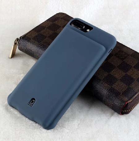 Чехол зарядка для iPhone 8 Plus battery Case - 7000 mah blue