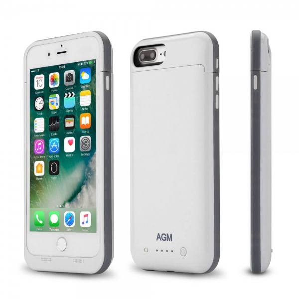 Аккумулятор чехол для iPhone 7 Plus Charge Case 5.5 -7000 mah white