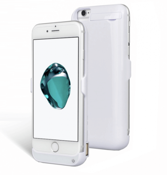 Чехол батарея для iPhone 7 5500mAh - 4.7 ProStrum white