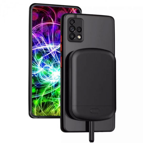 Чехол-зарядка Magnetic X1 для Samsung Galaxy S22 Ultra 10000 mAh Black