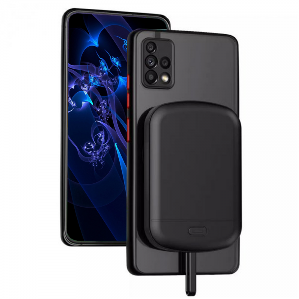 Чехол-зарядка Magnetic X1 для Samsung Galaxy S22 Plus 5000 mAh Black