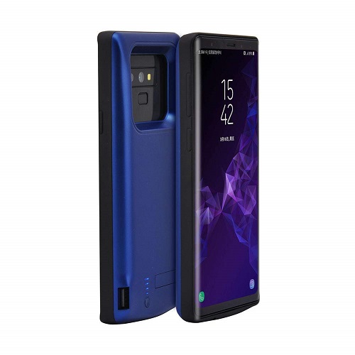 Чехол аккумулятор для Samsung Galaxy Note 9 5000 mah Prostrum Blue
