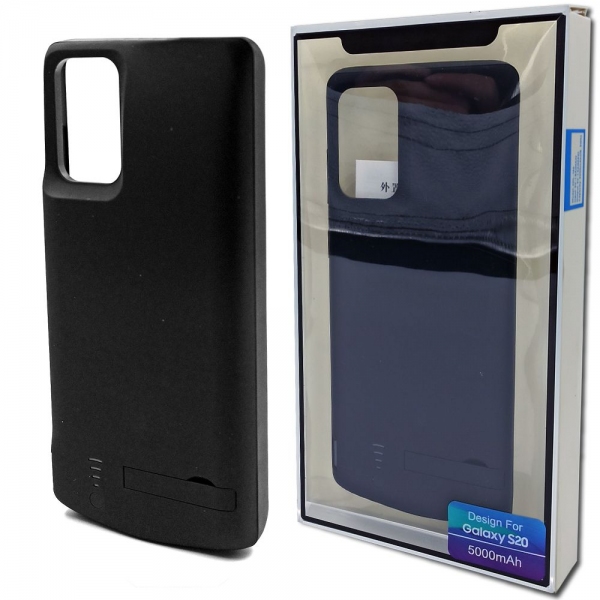 Чехол аккумулятор для Samsung Galaxy S20 5000 mAh black