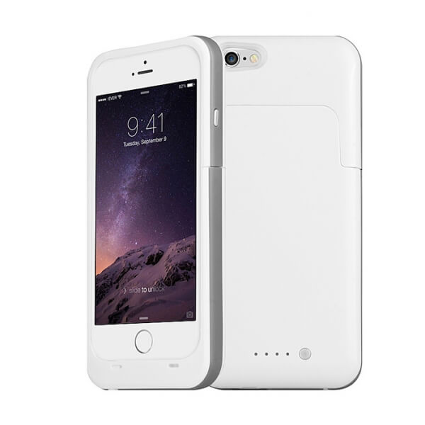 Чехол зарядка для iPhone 6/ 6S плюс (5.5) Charge Case 6800mah white
