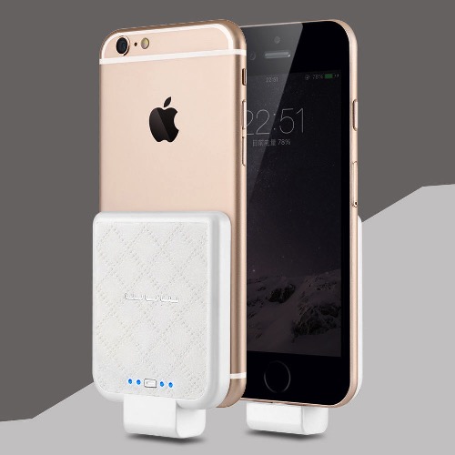 Power Bank для iPhone 7, 7 Plus /5,5S/ 6, 6S, 6 Plus WUW - 2200 mah white