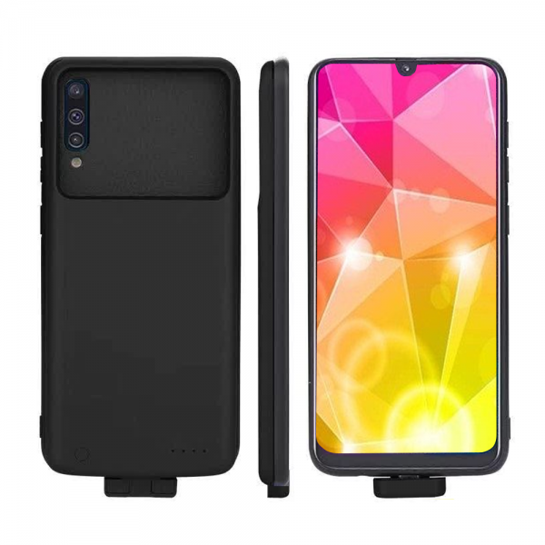 Чехол-аккумулятор для Samsung Galaxy A30s/A50/A50s 5000 mAh Black