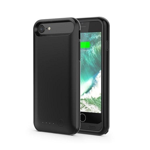 Чехол аккумулятор для iPhone 7 iFans space black 3100 mAh