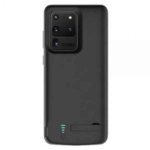 Чехол аккумулятор для Samsung S20 Ultra 6000 mAh Black